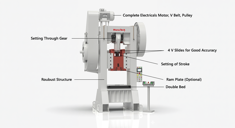 H Type Pneumatic Power Press